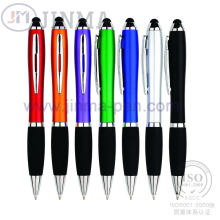 Die Promotion Geschenke Plastikkugel Stift Jm-6001e mit einem Stylus Touch